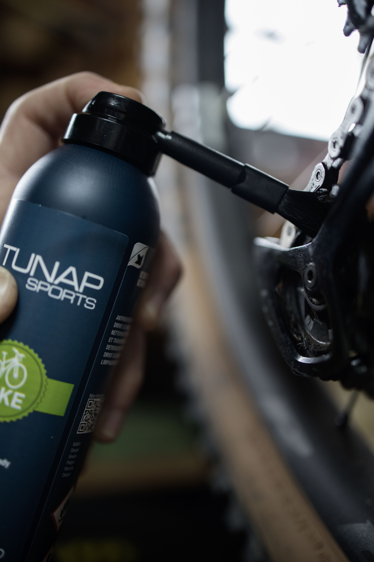 TUNAP SPORTS SET kyblík na údržbu kol a elektrokol (rám + řetězová linka)