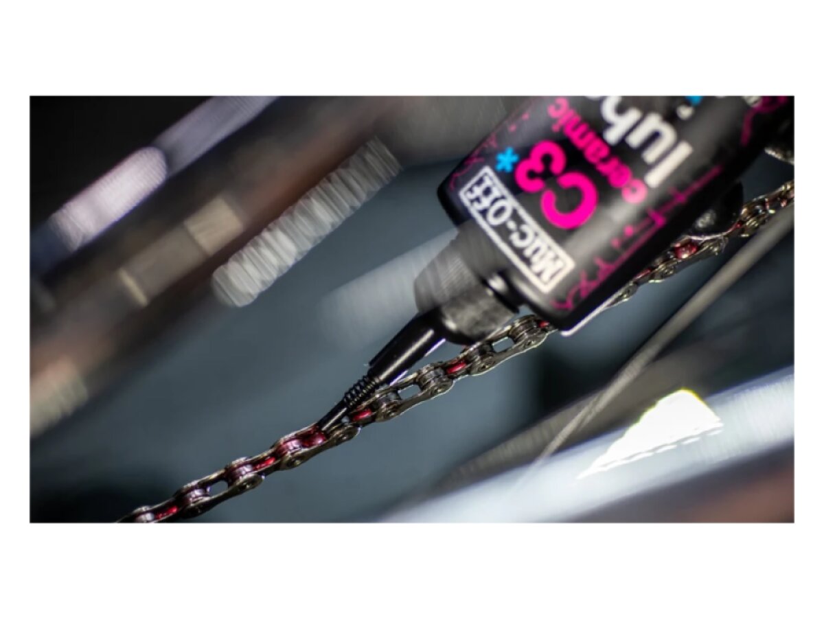 MUC-OFF C3 Wet Ceramic Lube - Mazivo na řetěz s keramikou do mokra (120 ml)