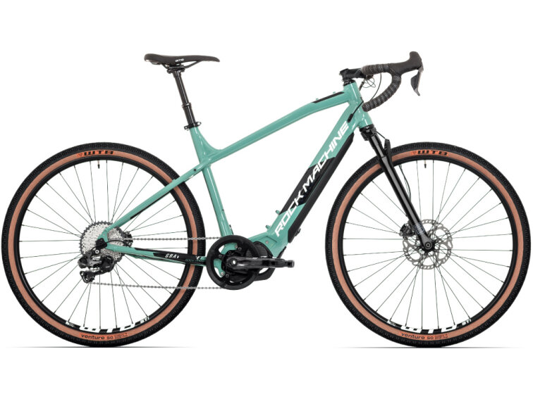 Rock Machine Gravelride e700 Di2 Gloss Mint/Silver/Black 2022