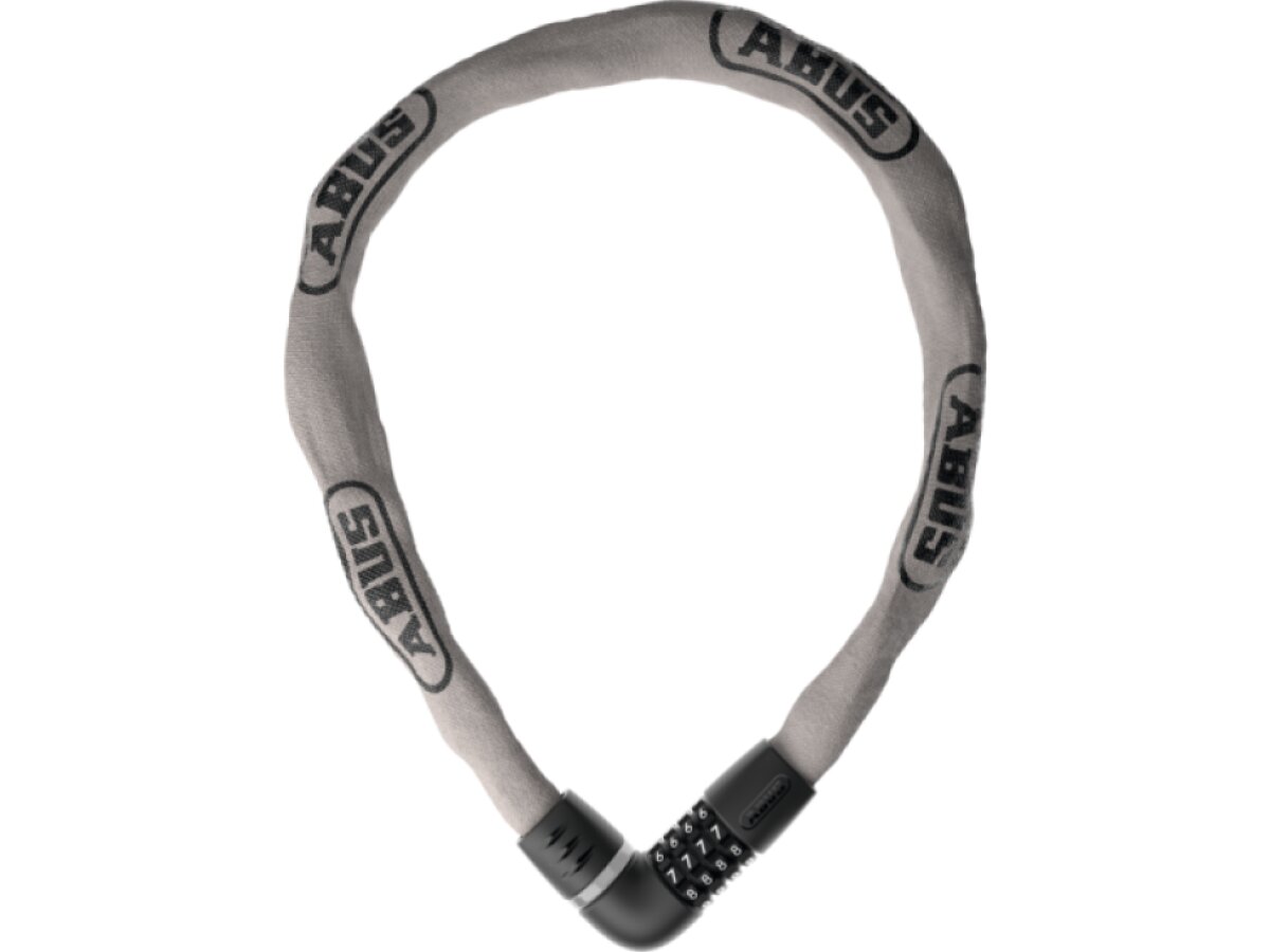Abus zámek řetězový Tresor 6807C (kód) (šedá)