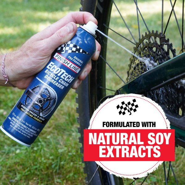 FINISH LINE Ecotech Degreaser 350 ml-čistič na kolo -sprej