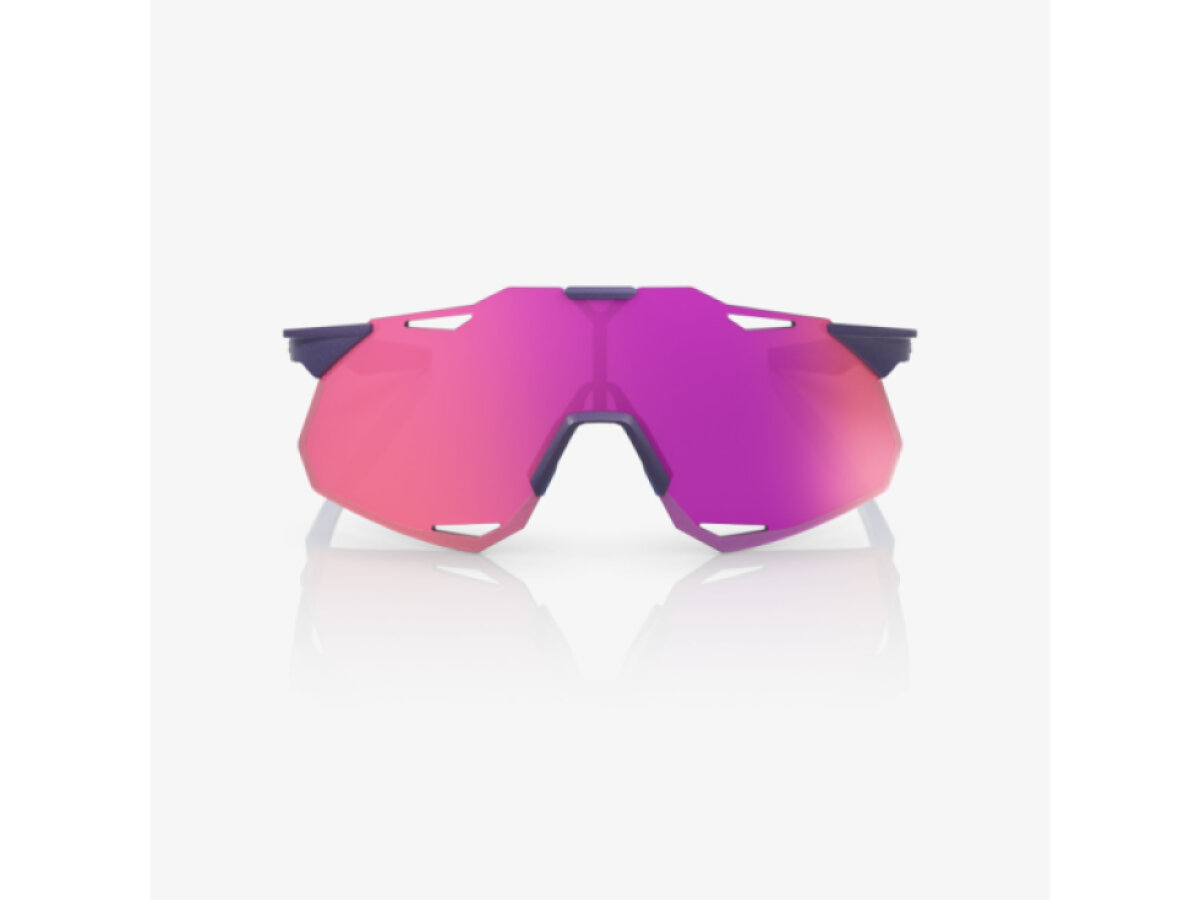 100% brýle Hypercraft XS Satin Storm Metallic (Purple Multilayer Mirror)