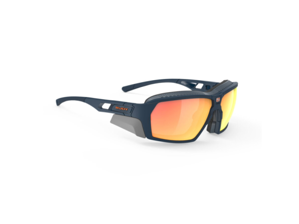 Rudy Project brýle Agent Q Blue Navy Matte (Mlts Orange)