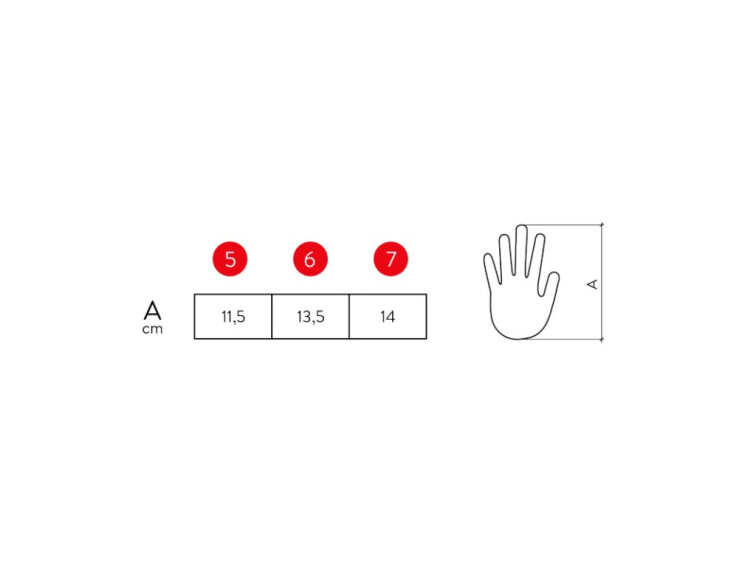 WOOM rukavice dětské dlouhoprsté (modré)