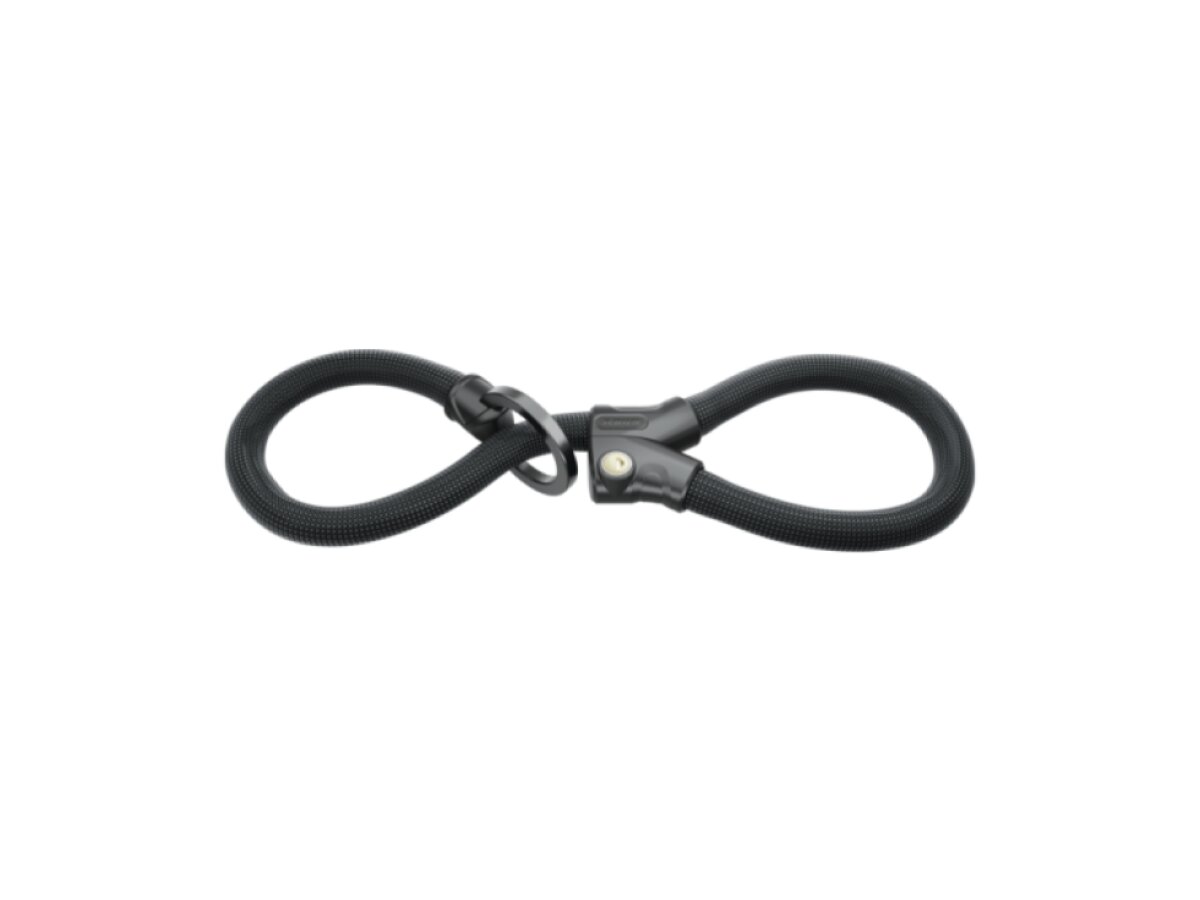 Abus zámek řetězový s okem Infinity Loop 1806 (klíč) (černá)