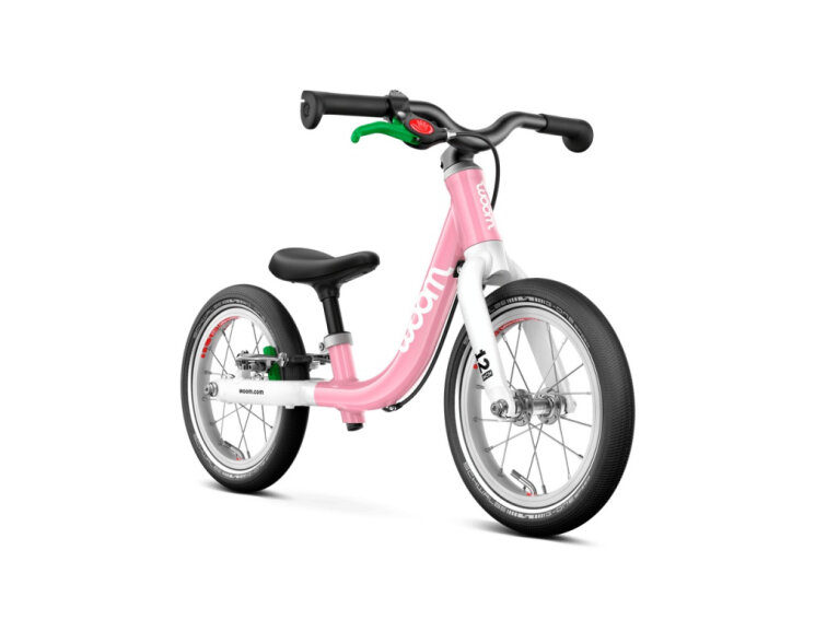 Woom 1 (12") Classic GO (powder pink - růžová)