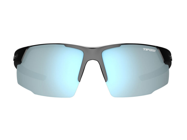 TIFOSI brýle Centus Gloss Black (Smoke Bright Blue Mirror)