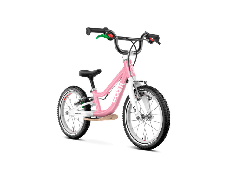 Woom 1 (14") Plus GO (powder pink - růžová)