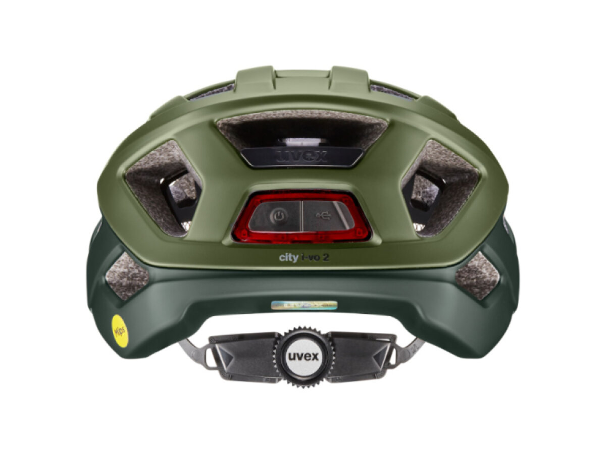 Uvex helma City I-VO 2 MIPS (dark olive - forest matt)