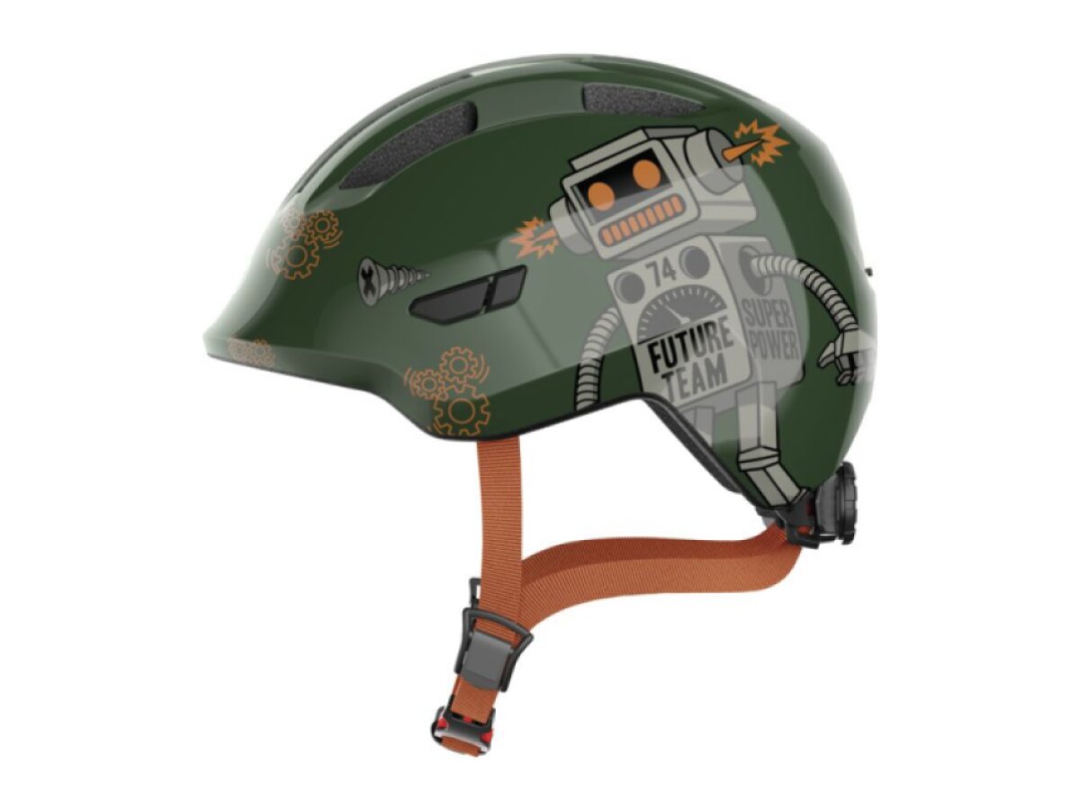 Abus helma dětská SMILEY 3.0 (green robo)