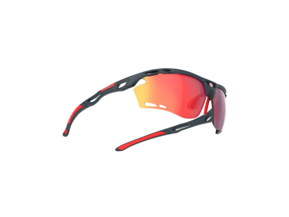 Rudy Project brýle Propulse Charcoal Matte (Mlts Red)
