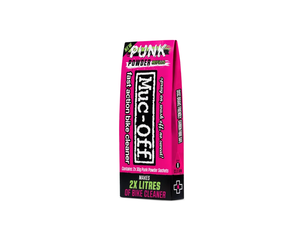 MUC-OFF Punk Powder Refills - Eko sypký prášek na čištění kol (2 ks)