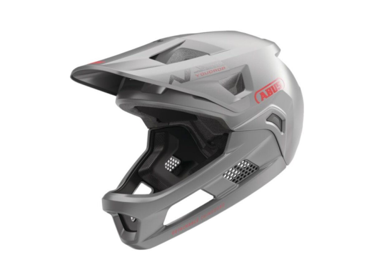 Abus helma integrální dětská YOUDROP FF (Ti silver)