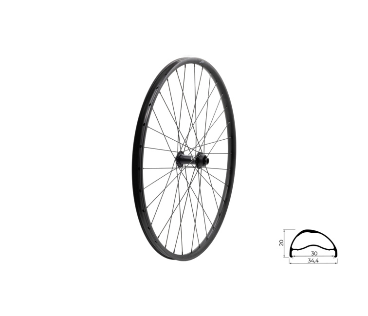 KLS zapletené kolo přední 28/29" SEGADOR SL disc (šířka 30 mm)