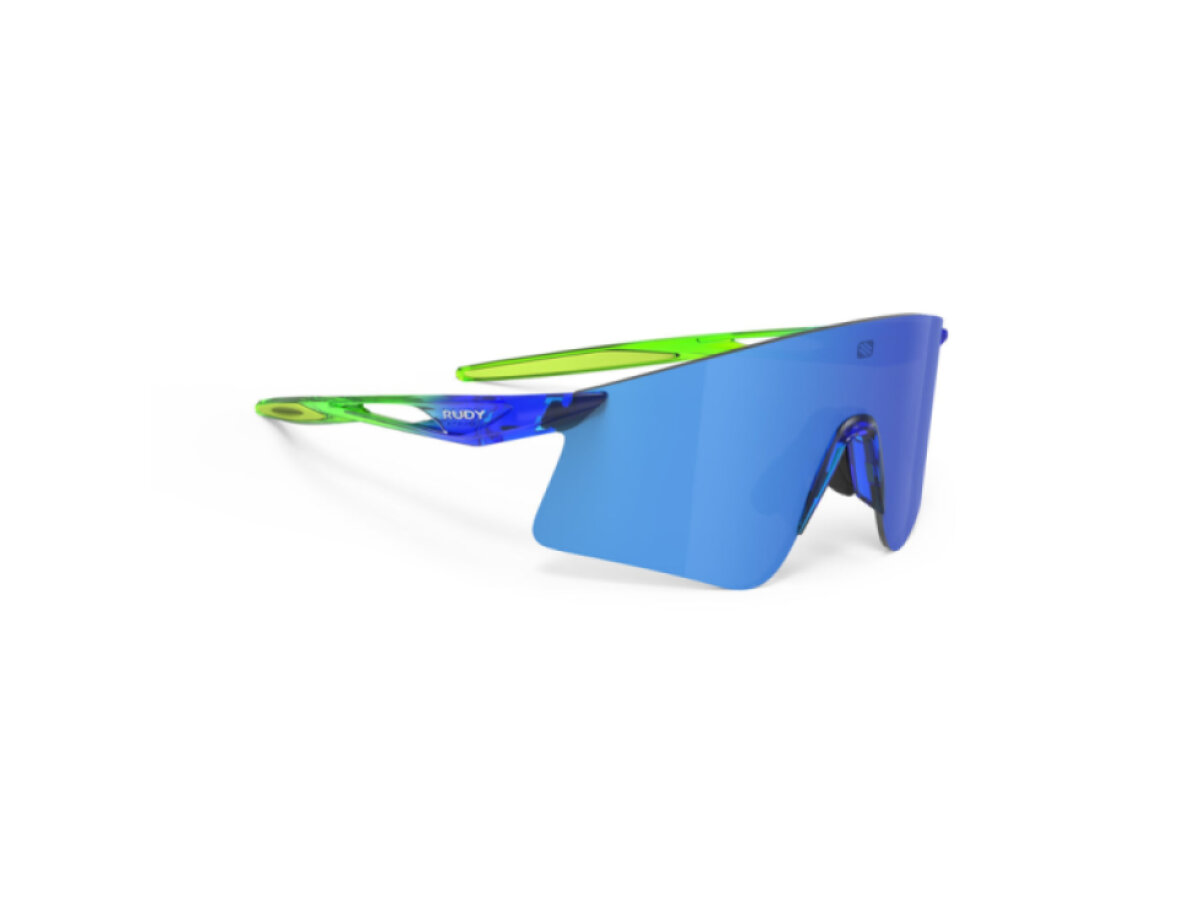 Rudy Project brýle Astral X Crystal Blue / Green Fluo Gloss (Mlts Blue)