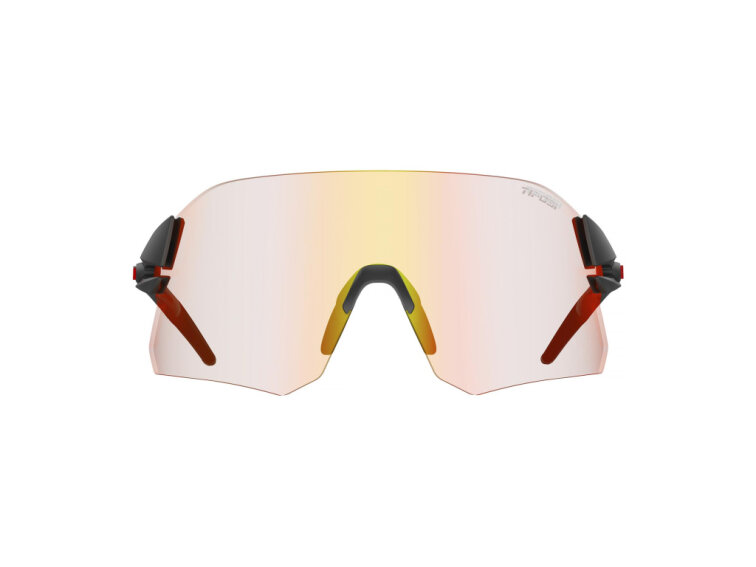 TIFOSI brýle Rail Matte Black (Clarion Red Fototec)