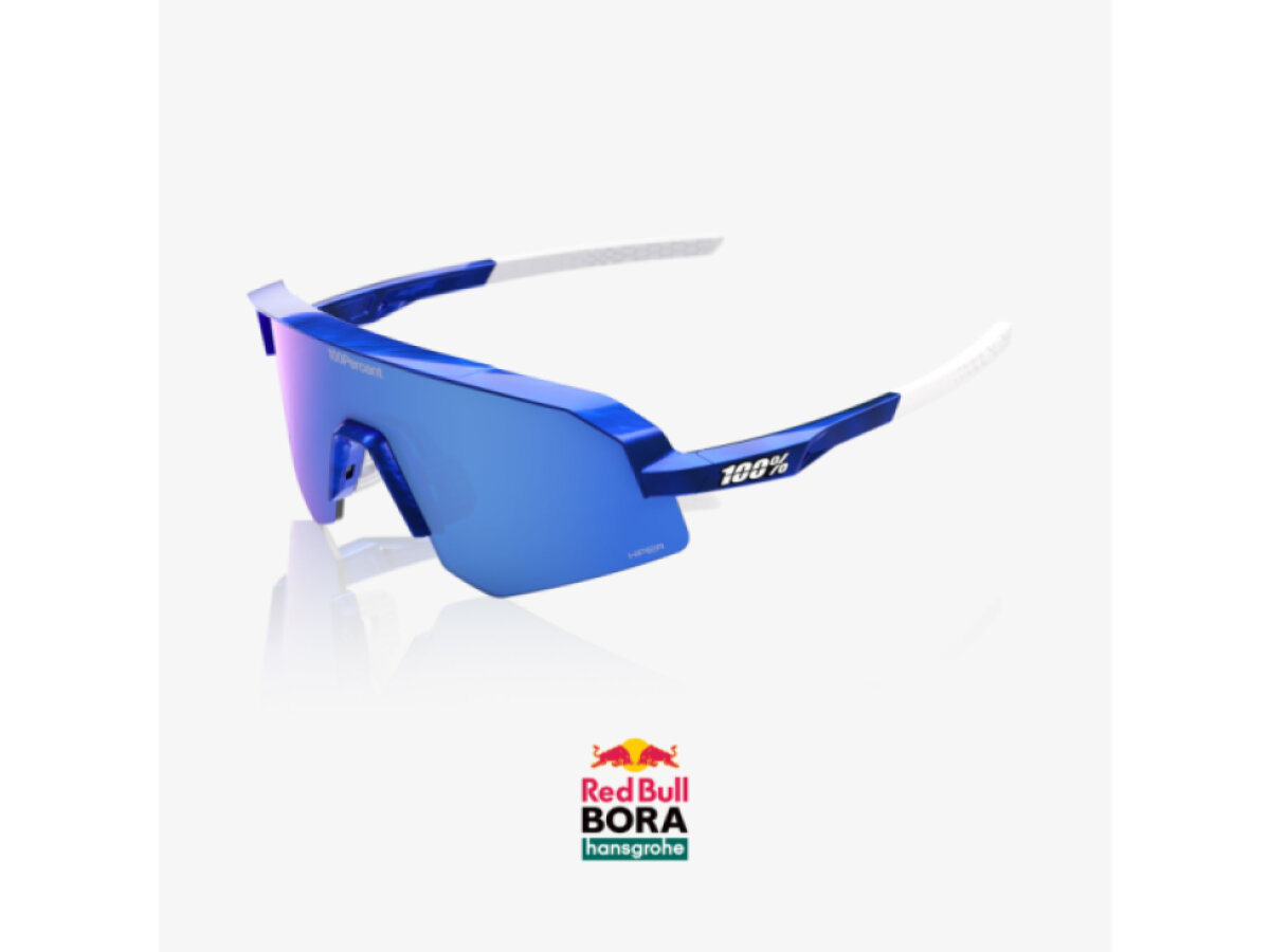 100% brýle Slendale SL RBH Gloss Blue Holographic (HiPER Royal Blue Mirror Lens)