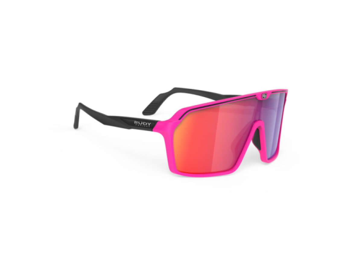 Rudy Project brýle Spinshield Pink Fluo / Black Matte (Mlts Red)