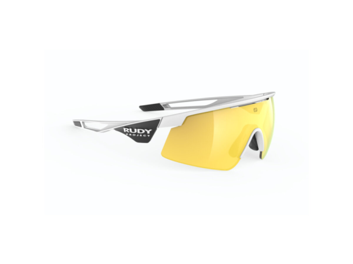 Rudy Project brýle Turbolence White Matte (Mlts Yellow)