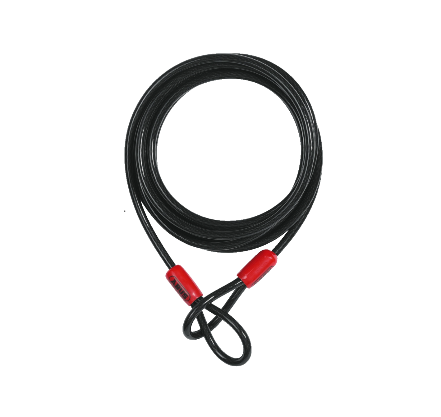 Abus zámek U-lock 420K (podkova 230mm) s držákem + Lanko Cobra 10/120