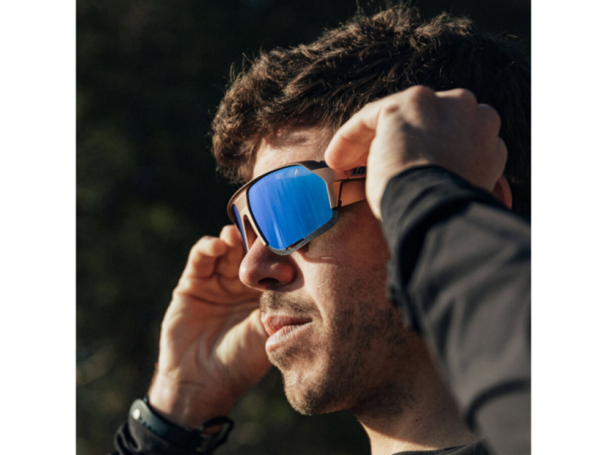 100% brýle Norvik Matte Copper Chromium (Blue Multilayer Mirror Lens)