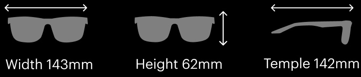 100% brýle Hudson Translucent Smoke (Smoke Lens)