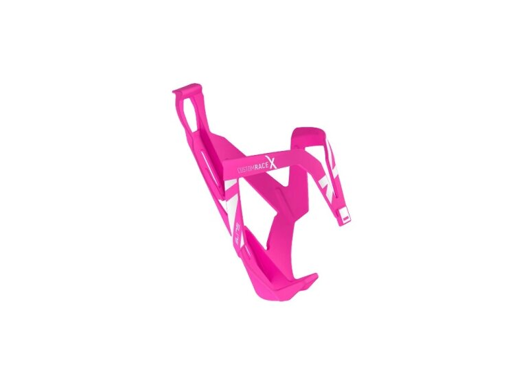 Elite košík Custom Race X (fluo růžová/bílá)