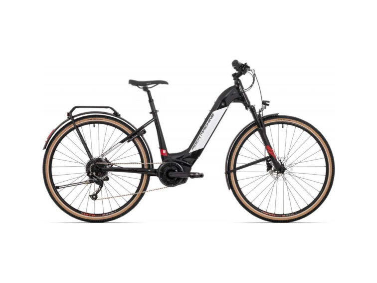 Rock Machine Crossride e400 B Touring Gloss Black/Silver/Red 2022