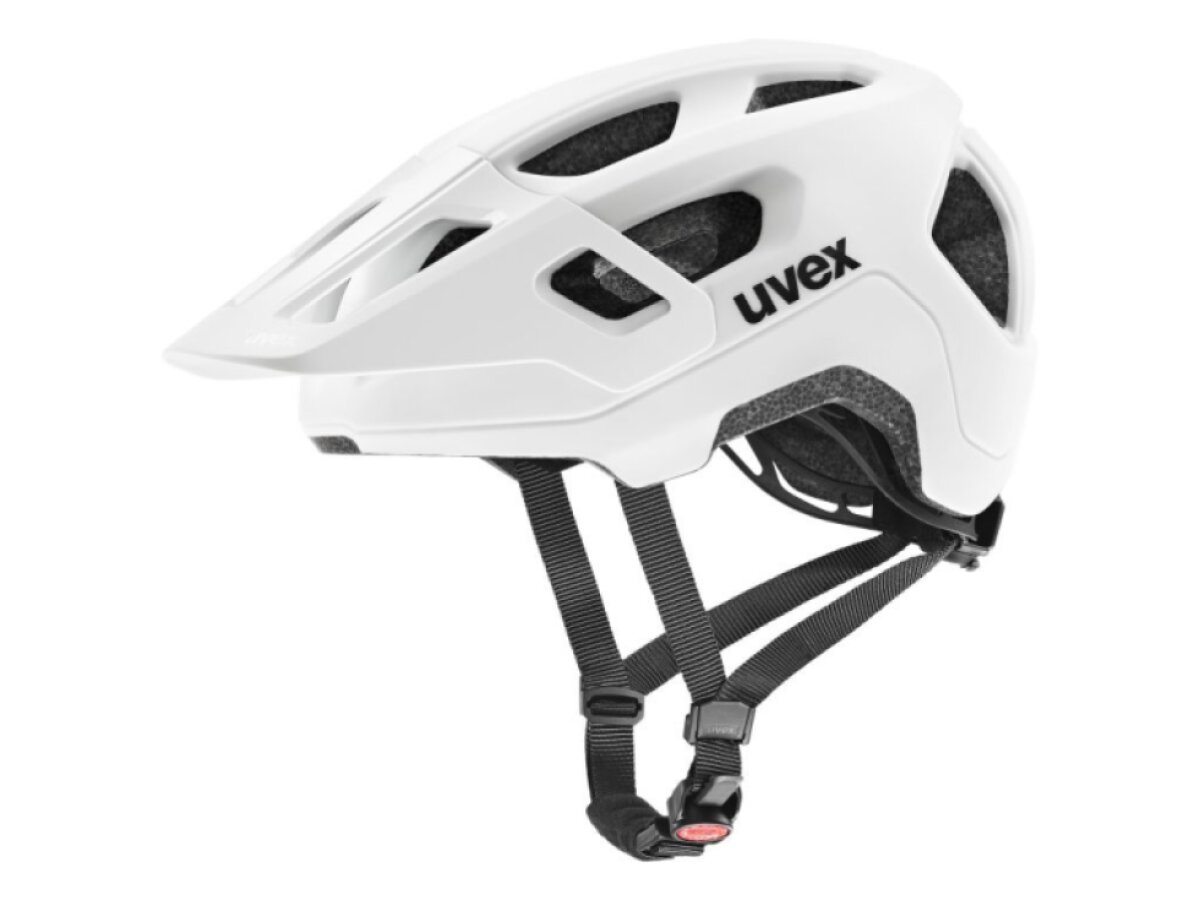 Uvex helma dětská React jr. (white matt)