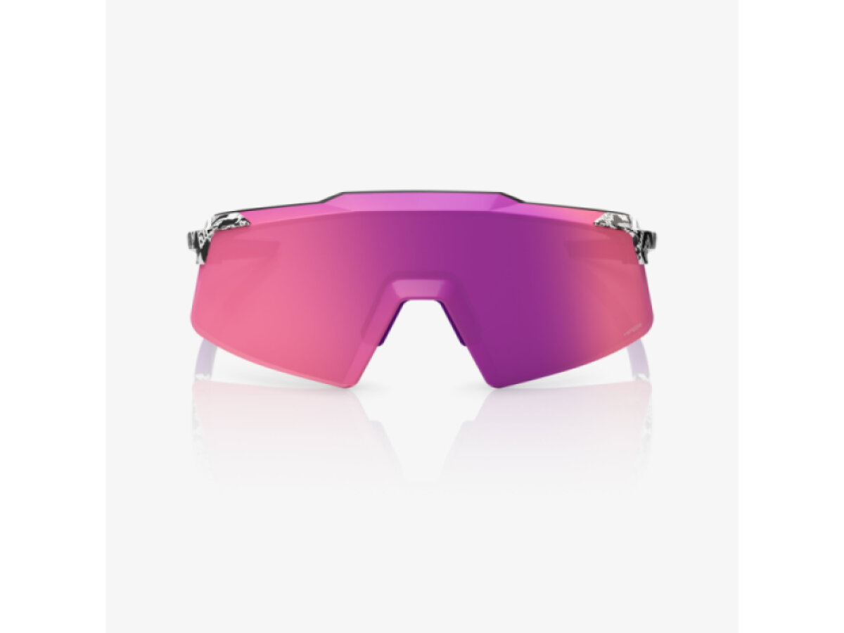 100% brýle Aerocraft Elly 3 Gloss White (Purple Mirror Lens)