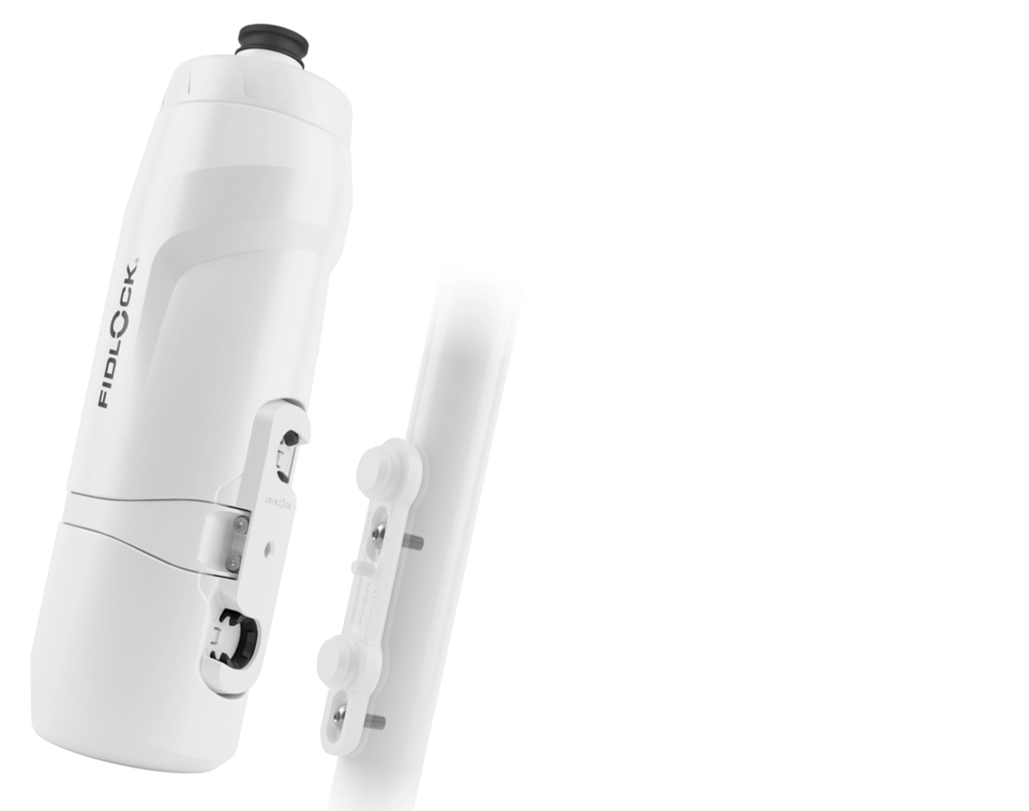 Fidlock TWIST kompletní set láhev 800ml (Polar White) montáž do děr na košíky
