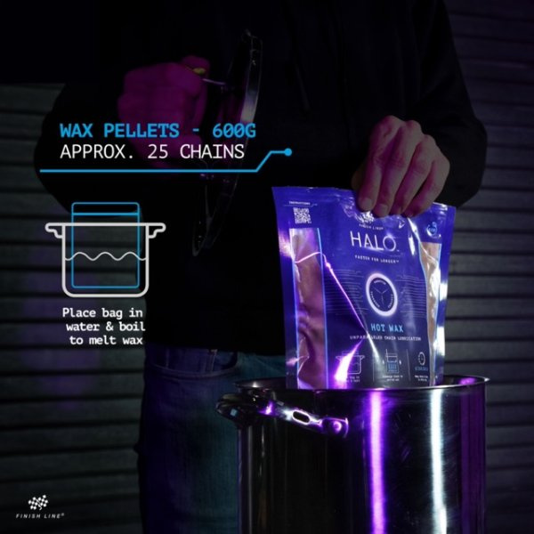 FINISH LINE HALO™ - HOT WAX Lubricant - 600g - granule