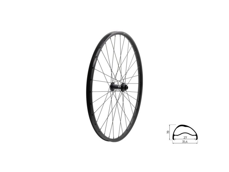 KLS zapletené kolo zadní 28/29" SEGADOR SL disc (šířka 27 mm)