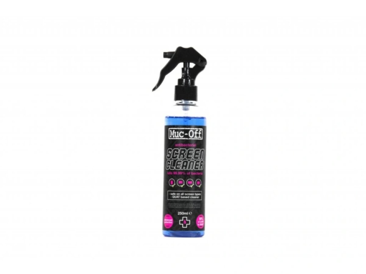 MUC-OFF Antibacterial Screen Cleaner - Antibakteriální čistič na displeje a obrazovky (250 ml)