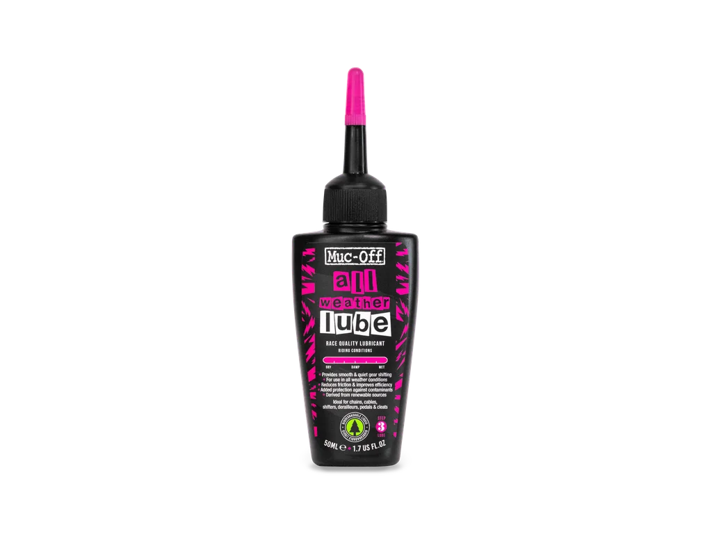 MUC-OFF Bio All Weather Lube - Mazivo na řetěz do všech podmínek (50 ml)