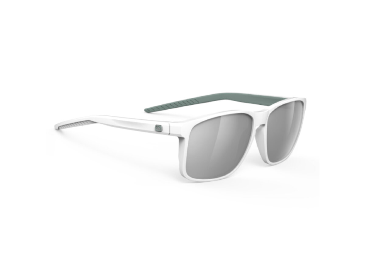 Rudy Project brýle Overlap White Matte/Green Sage Matte (Laser Black)