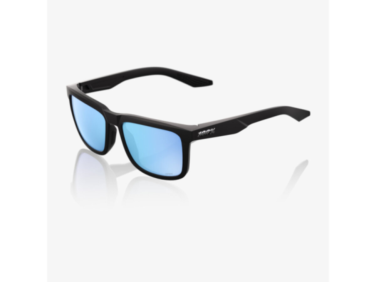 100% brýle Blake Matte Black (HiPER Blue)