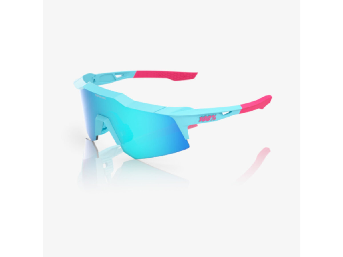 100% brýle Speedcraft XS LE Tatis 4 Soft Tact Blue (Blue Topaz Mirror Lens)