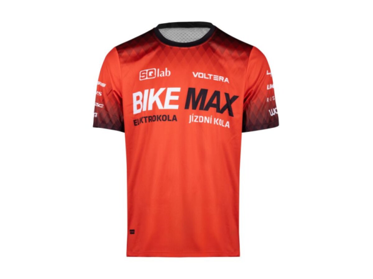 BIKEMAX dres DNA PRO MTB (červený) volný střih