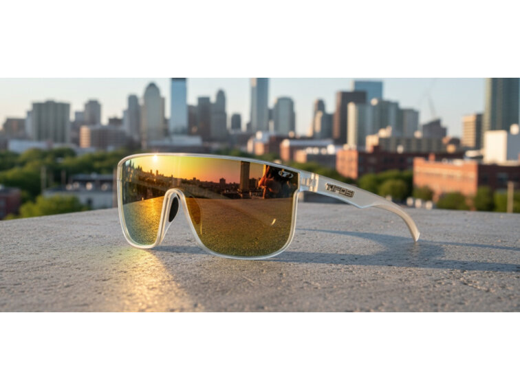 TIFOSI brýle Sanctum XL Satin Citrus (Smoke Yellow Mirror)