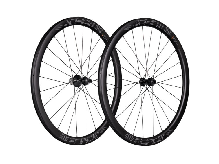 FORCE zapletená kola (pár) 700C TEAM SP KARBON DISC 40