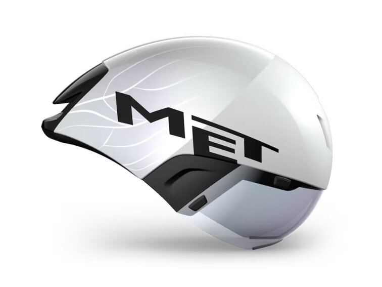 MET helma Codatronca (White Silver | Matt Glossy)