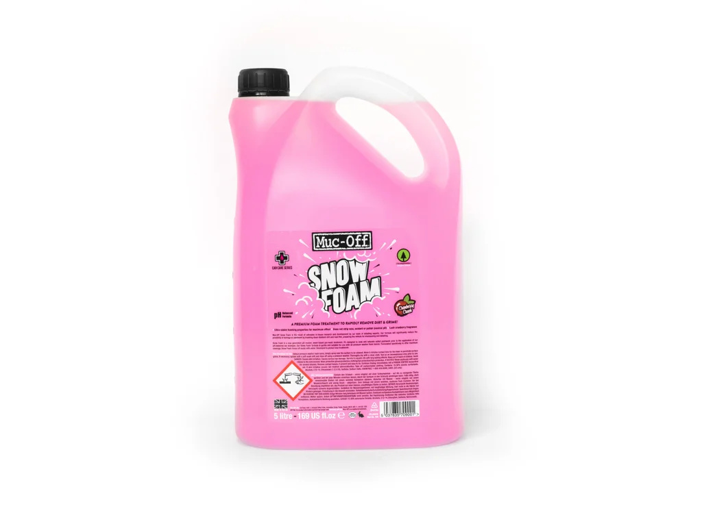 MUC-OFF Snow Foam - Mycí pěna pro kola i motorky (5000 ml)