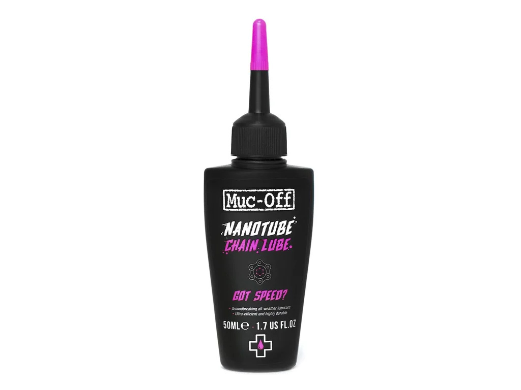 MUC-OFF Nanotube Chain Lube - Mazivo na řetěz do každého počasí (50 ml)