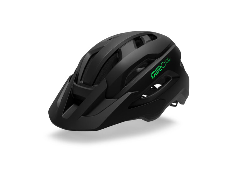 Giro helma Fixture II MIPS Youth (Mat Black/Vivid Green)