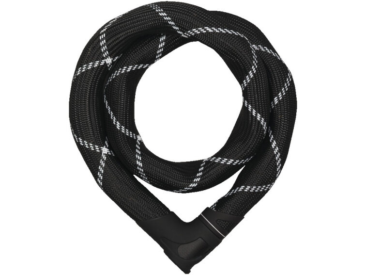 Abus zámek řetězový Iven Chain 8210 (klíč) (černá)