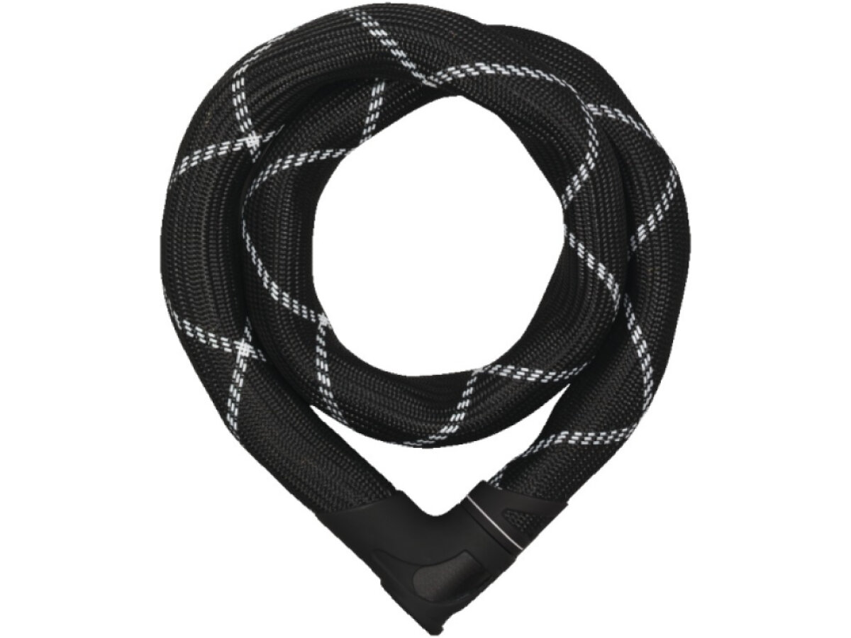 Abus zámek řetězový Iven Chain 8210 (klíč) (černá)