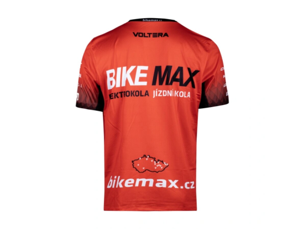 BIKEMAX dres DNA PRO MTB (červený) volný střih