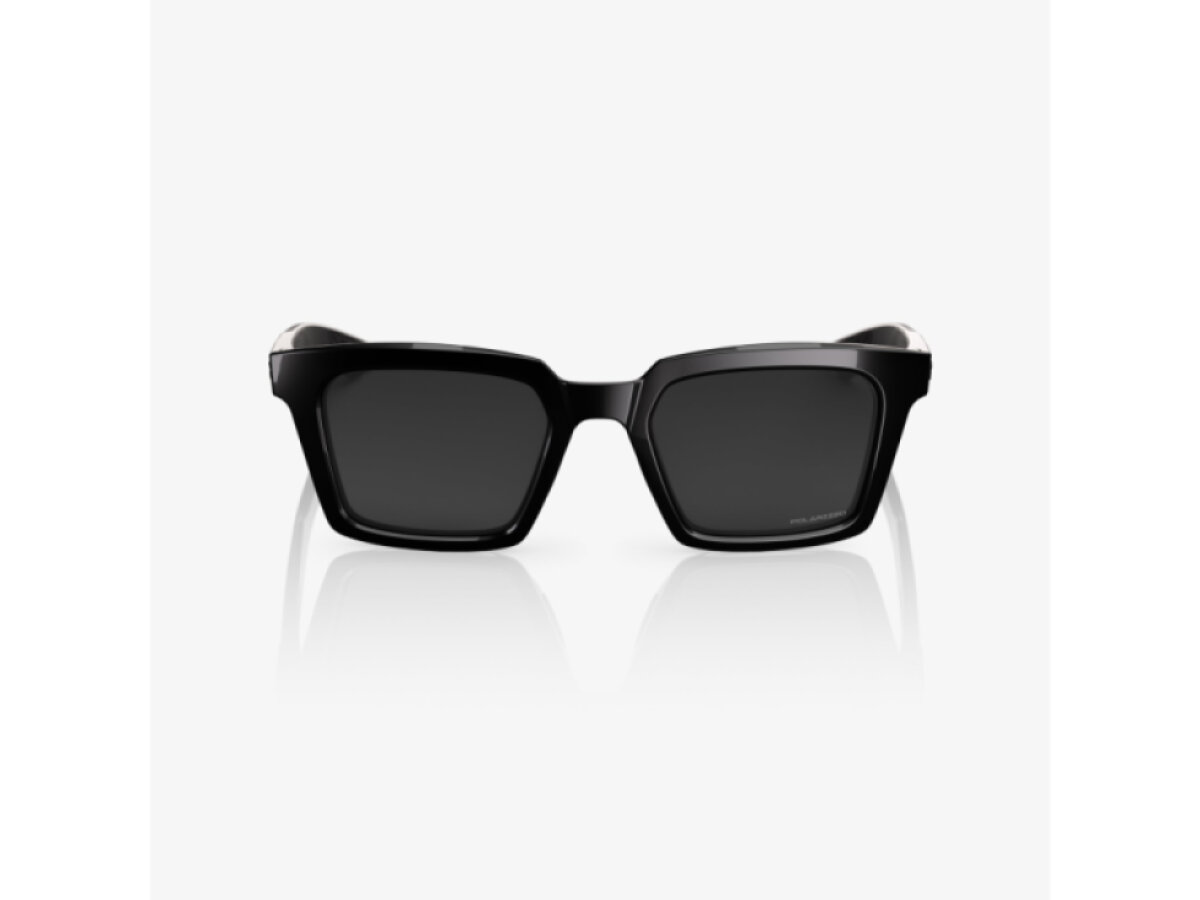 100% brýle Erba Polished Black (Grey Polarized Lens)