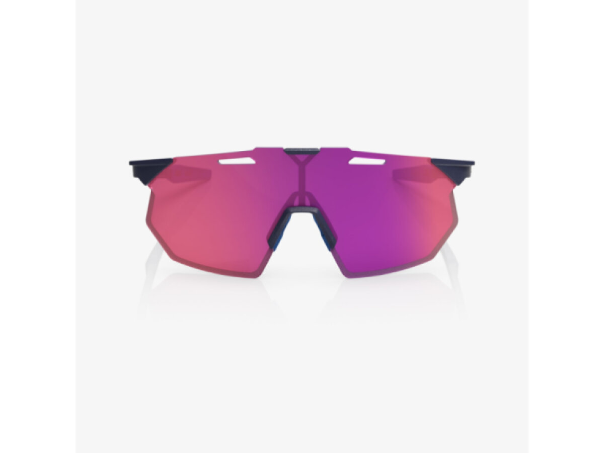 100% brýle Hypercraft SQ Satin Storm Metallic (Purple Mirror Lens)